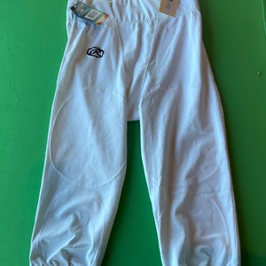 White Adult Men's New Small Rawlings Game Pants