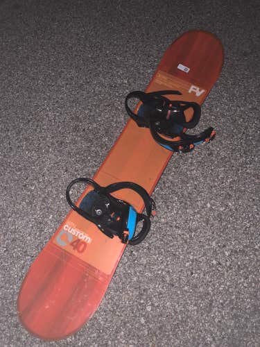 Used 136 - 140 cm Burton Process Flying V Snowboard Yes