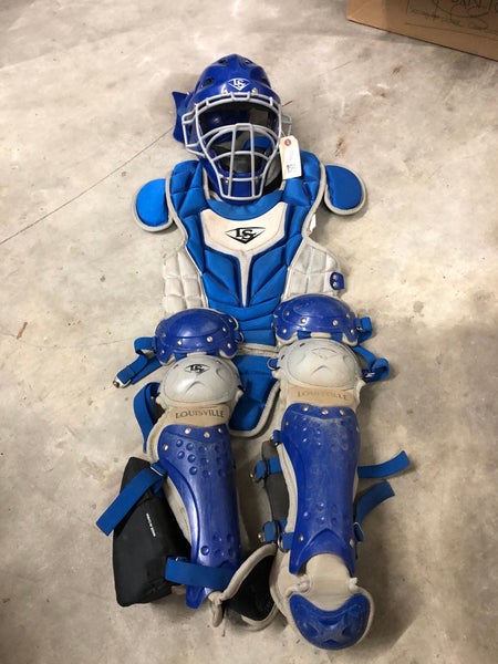 Used Louisville Slugger Catcher's Set
