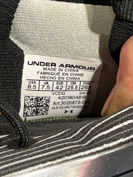 under armour icon spotlight cleats