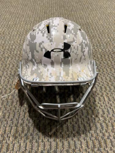 Used 6 3/4 Under Armour Batting Helmet
