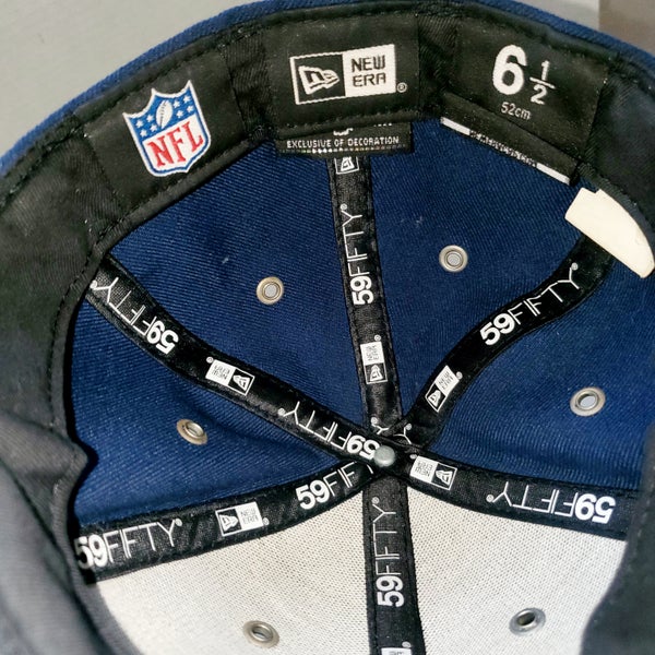 Dallas Cowboys 59 Fifty Fitted Topped up Grey Denim Hat