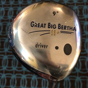 Used Men's Callaway Great Big Bertha II Right-Handed Golf Driver (Loft: 9)