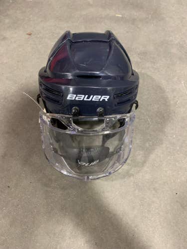 Used Medium Bauer Re-Akt 75 Helmet