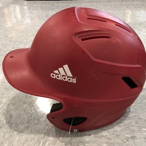 Used 6 3/8 - 7 1/8 Adidas Triple Stripe Batting Helmet