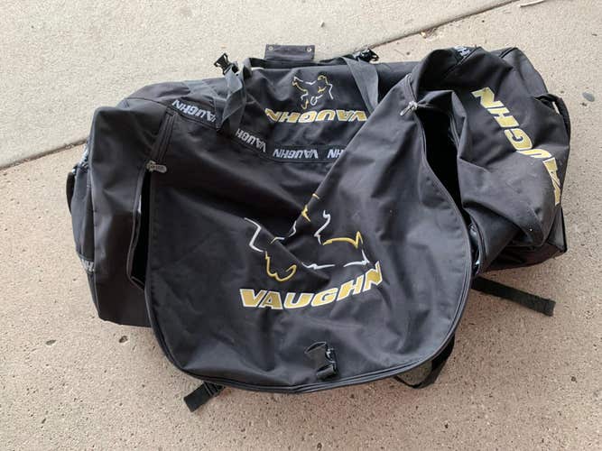 Used Vaughn Wheeled Goalie Bag