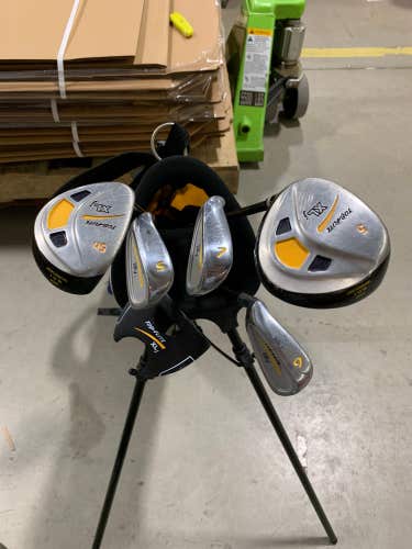 Used Junior Top Flite XLj Left Clubs (Full Set) Uniflex