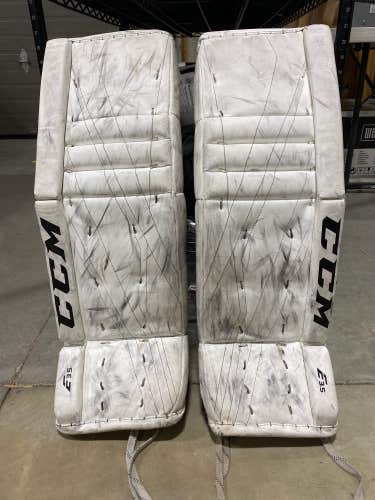 Used 30" CCM Extreme Flex E3.5 Goalie Leg Pads