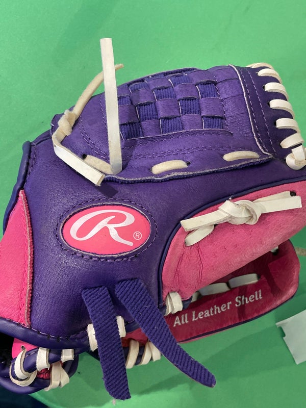 New Purple Glove Locks Keep Baseball Glove Laces Tight