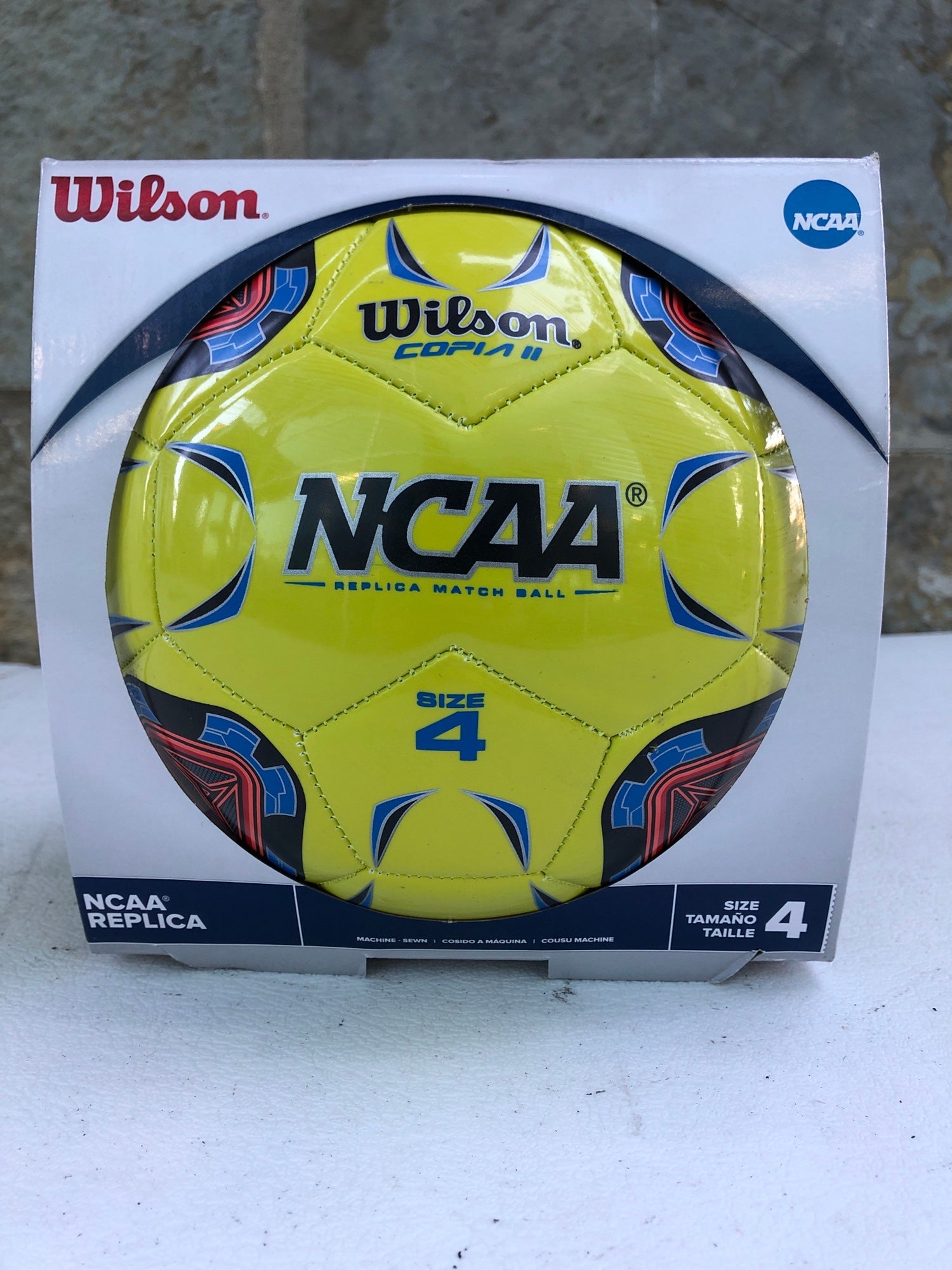 Used Wilson Copia II NCAA Replica Soccer Ball - Size: 4 | SidelineSwap