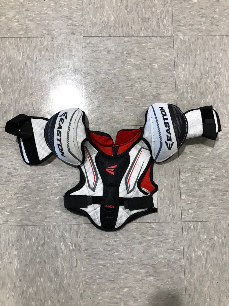 Used Youth Medium Easton Synergy HSX Shoulder Pads Retail