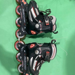 Used Bladerunner ABEC 1 Adjustable Size 11-14 Inline Skates