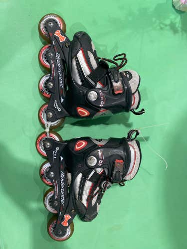 Used Bladerunner ABEC 1 Adjustable Size 11-14 Inline Skates