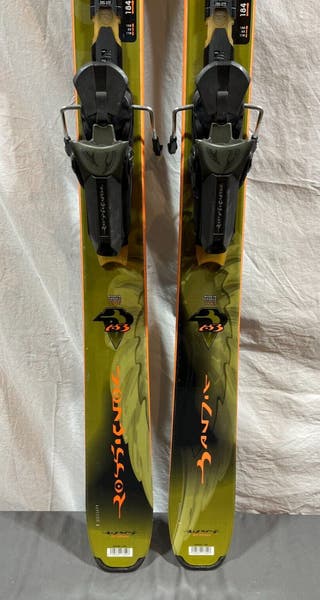 Rossignol Bandit B83 184cm 120-83-110 Partial Twin Skis 120