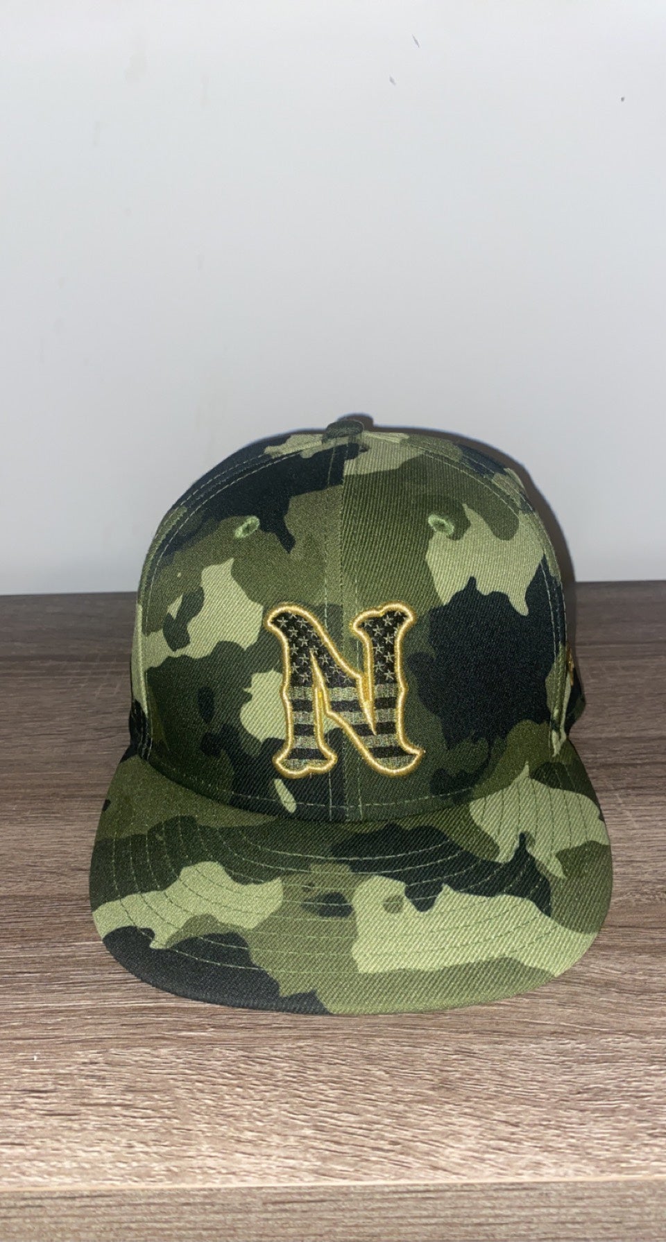 Tampa Bay Rays Digital Camo Fitted Hat New Era 59FIFTY 7 1/4 Tan Camouflage