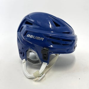 Used Royal Blue Bauer ReAkt 150 Helmet | Senior Small | Z1