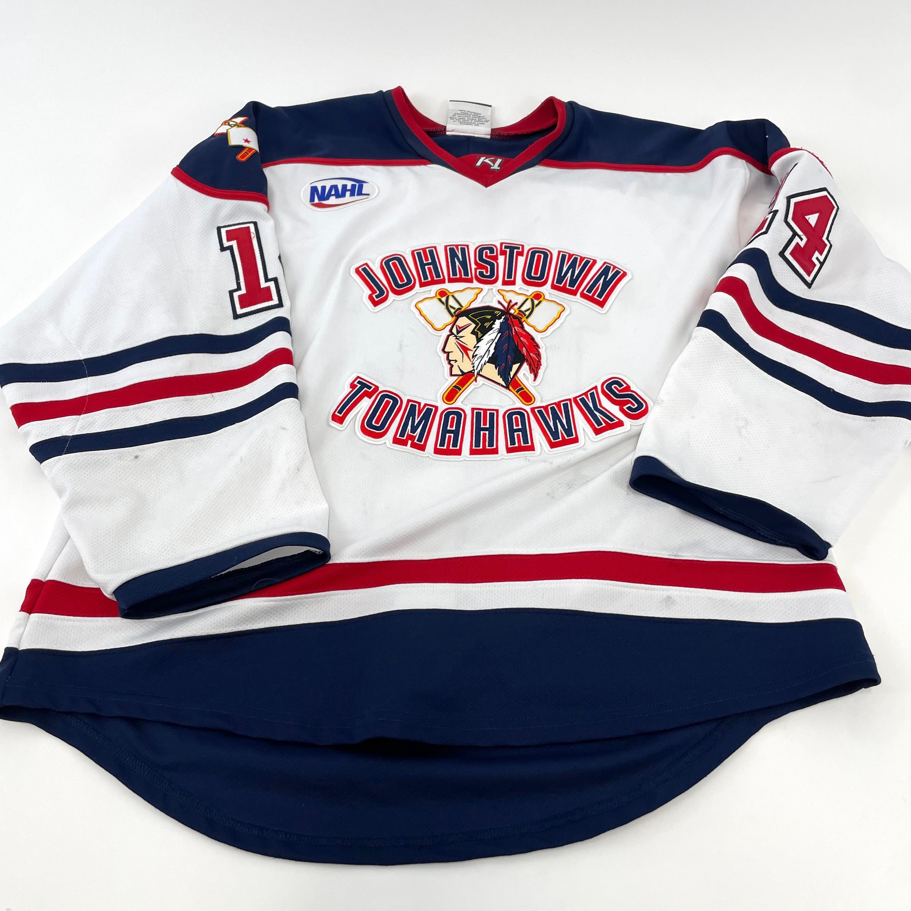 Johnstown Jets Mid-70s White Jersey (Blank) White / 2XL