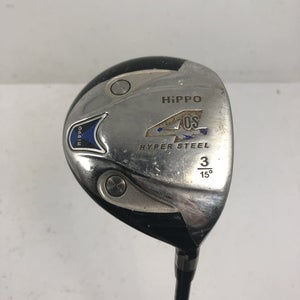 Used Hippo 4 Os 3 Wood Graphite Regular Golf Fairway Woods