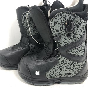 Used Burton Spped Zone Grom Junior 04 Snowboard Boys Boots