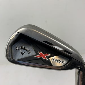 Used Callaway X Hot 6 Iron Steel Regular Golf Individual Irons