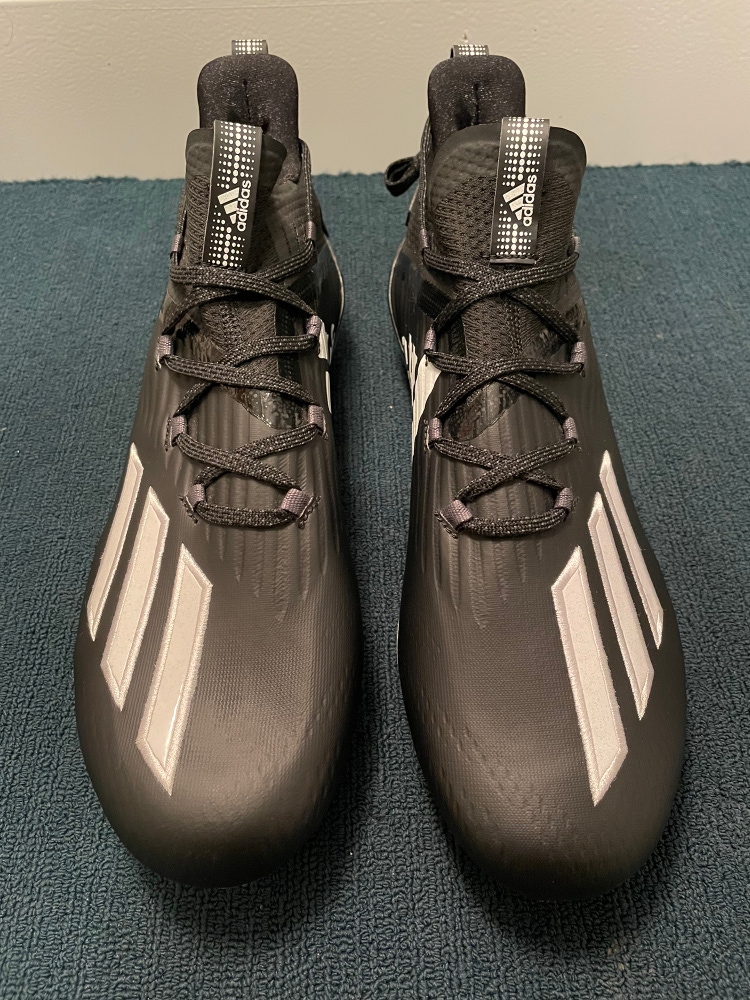 Adidas Adizero 8.0 “Black” Football Cleats Size 12.5