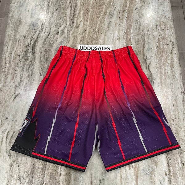 Toronto Raptors Mitchell & Ness Hardwood Classic Reload Swingman Shorts -  Black 