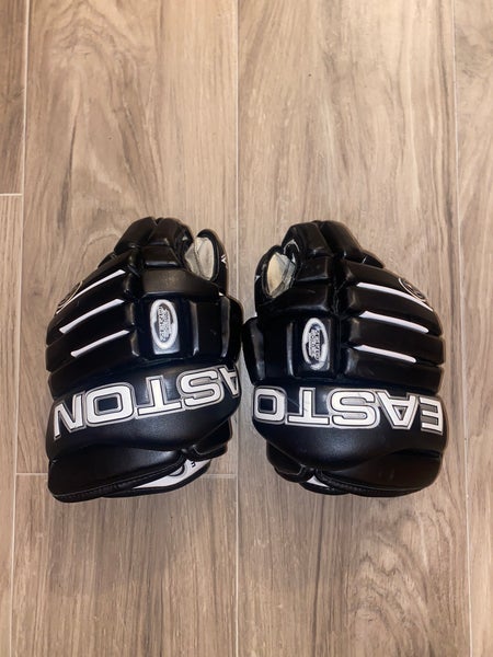 EASTON AIR HOCKEY GLOVES BLACK WHITE 14”-36CM