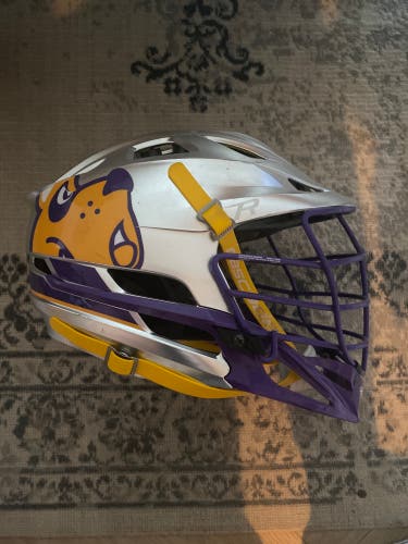 UAlbany lacrosse helmet