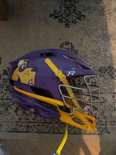 UAlbany lacrosse helmet