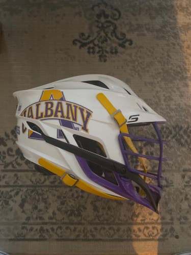 UAlbany lacrosse helmet