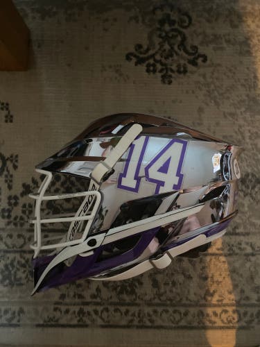 UAlbany lacrosse helmet
