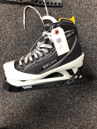 Senior Used Bauer Supreme One60 Hockey Goalie Skates D&R (Regular) 8.5