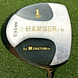 Xfactor Hammer 595MM 1 Wood / Driver 10* / RH ~44" / Regular Graphite / gw5748