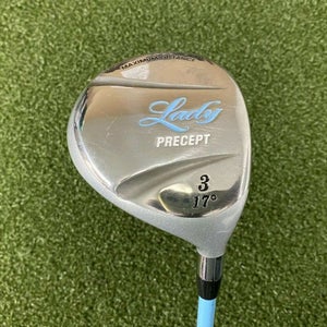 Precept Lady 3 Wood 17* / RH / Ladies Graphite ~41.5" / Good Grip / jl4475