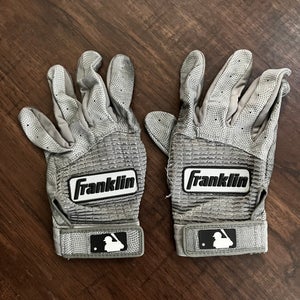 Used XL Franklin Pro Classic Batting Gloves Pro Issued