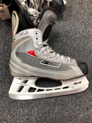 Senior Used Bauer Vapor XVI Hockey Skates D&R (Regular) 8.5
