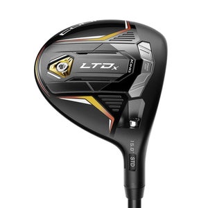 Cobra Golf LTDx Fairway Woods - Matte Black/Gold Fusion - REGULAR FLEX