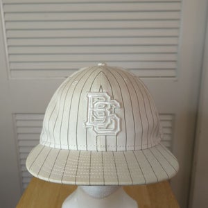 Retro Burton New Era 59fifty White Pinstripe 7 1/8