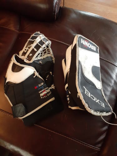 Brown Excel Glove and Blocker