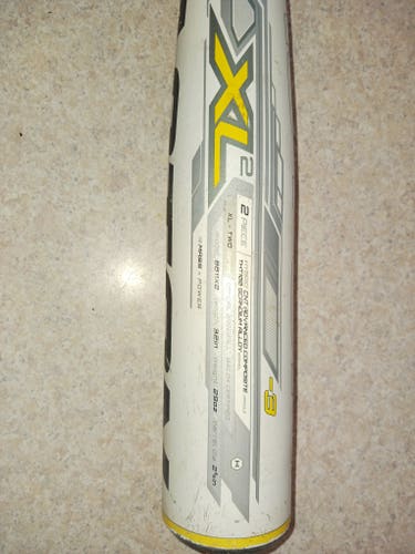Used BBCOR Certified 2012 Easton Hybrid XL2 Bat (-3) 29 oz 32"