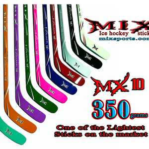 Mix Sports MX10 Right-Handed Hockey Stick P88, P92 & P77 (87 Flex) - 350 grams