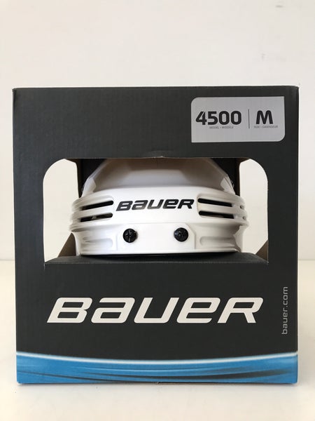 Bauer 4500 Helmet White Medium