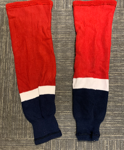 Capitals Red Senior Knit Large Socks Used