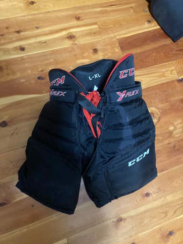 Youth L/XL CCM YFLEX Hockey Goalie Pants like new