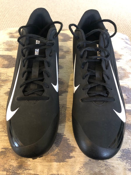 New Black size 13 Nike Vapor Men's Molded Cleats Low Top