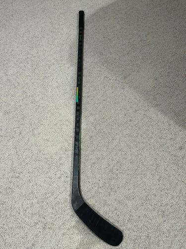CCM Ribcor Trigger 6 Pro Hockey Stick. W/ Buttendz future, black with green