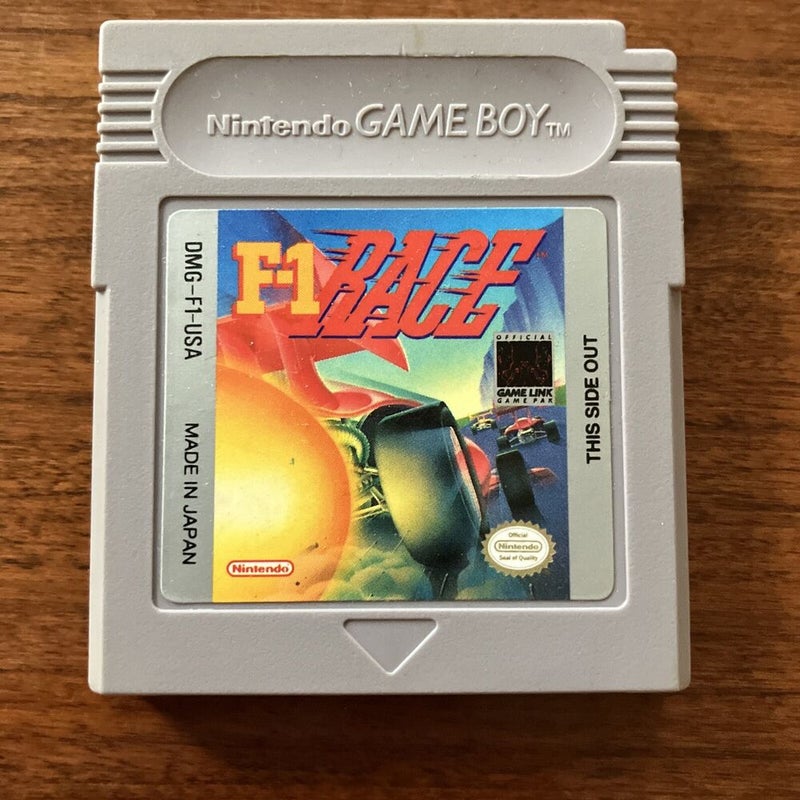 F-1 Race Nintendo Original GameBoy Game - Tested - Cartridge Only