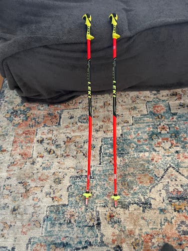 Used 42in (105cm) Racing World Cup Lite SL Ski Poles