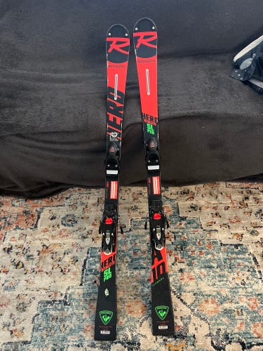 Used Racing With Bindings Hero Athlete SL Pro Skis