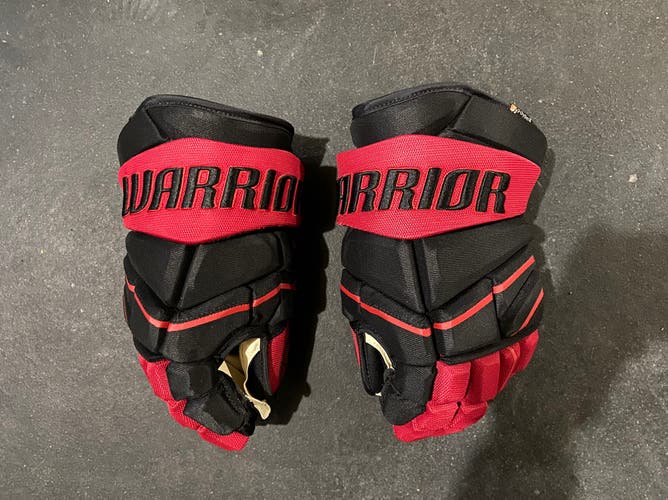 Warrior Alpha Pro Gloves - 14” Black/Red
